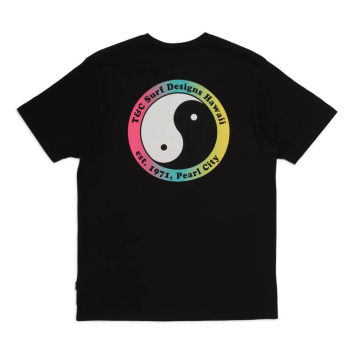T&C SURF DESIGNS 71 YY LOGO T-SHIRT WASHED BLACK