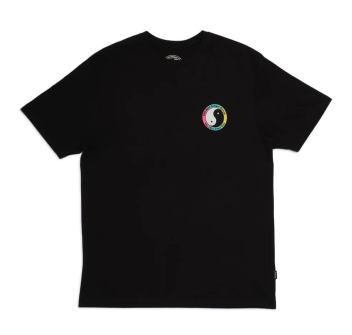 T&C SURF DESIGNS 71 YY LOGO T-SHIRT WASHED BLACK