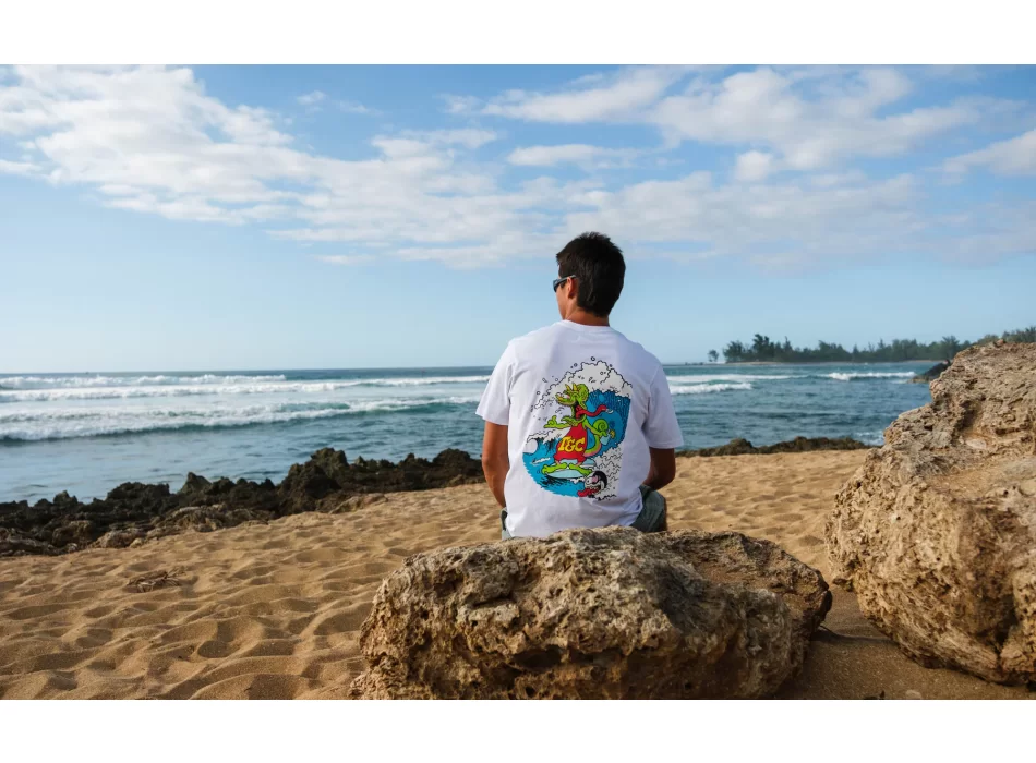 T&C SURF DESIGNS JON FINK SCENE T-SHIRT WHITE