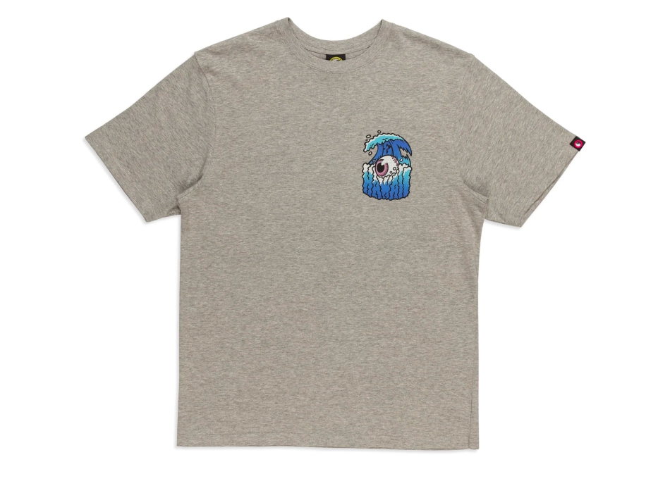 T&C SURF DESIGNS JON SERIES T-SHIRT COOL GREY HEATHER