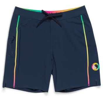 T&C SURF DESIGNS STAY STOKED 19" BOARDSHORT DARK NAVY