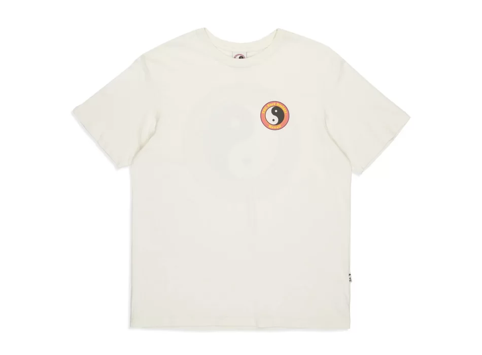 T&C SURF DESIGNS YY LOGO T-SHIRT OFF WHITE