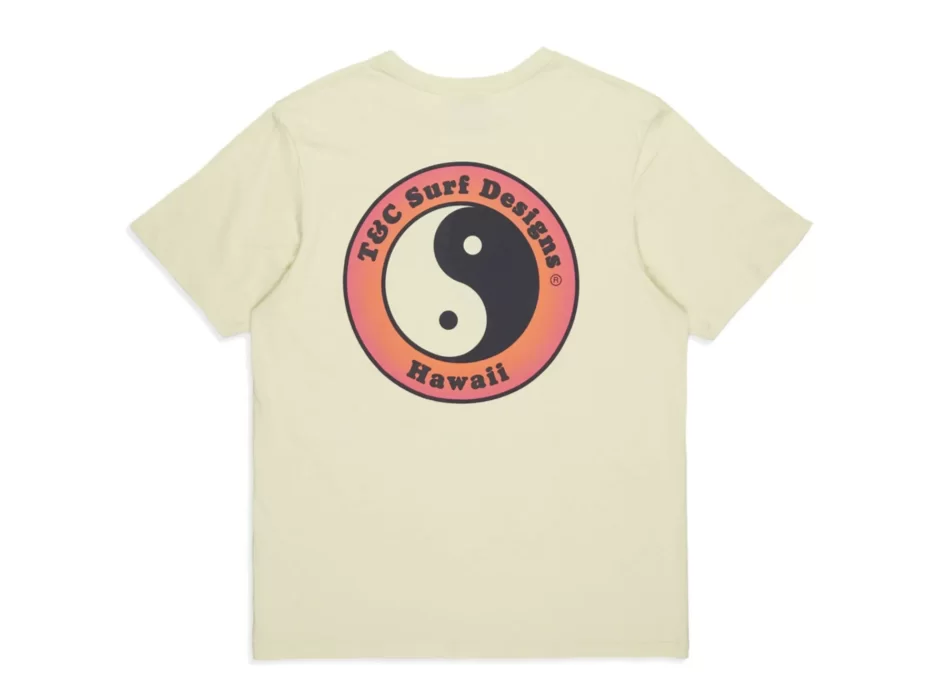 T&C SURF DESIGNS YY LOGO T-SHIRT USED SAGE