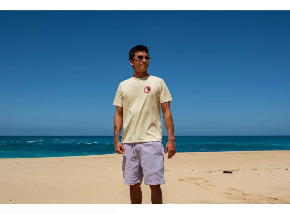 T&C SURF DESIGNS YY LOGO T-SHIRT USED SAGE