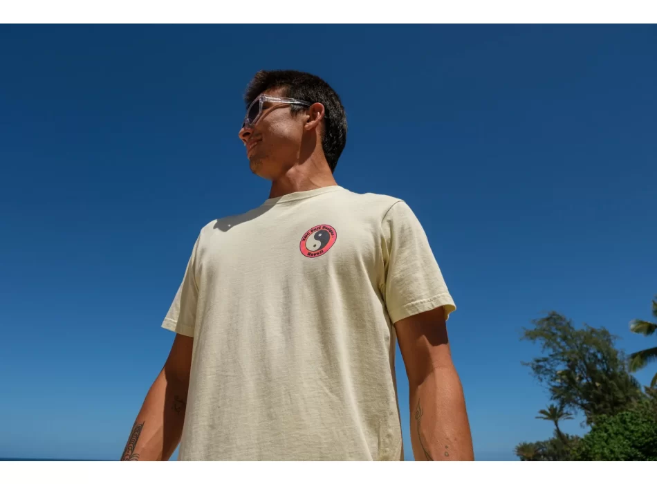 T&C SURF DESIGNS YY LOGO T-SHIRT USED SAGE