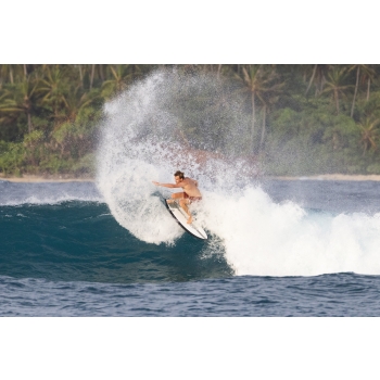 TORQ 5'10" POD MOD X-LITE 3.0 GRAPHITE RAIL PINLINE FUTURES