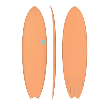 TORQ 5'11" - 7'2" TET FISH POP CORAL