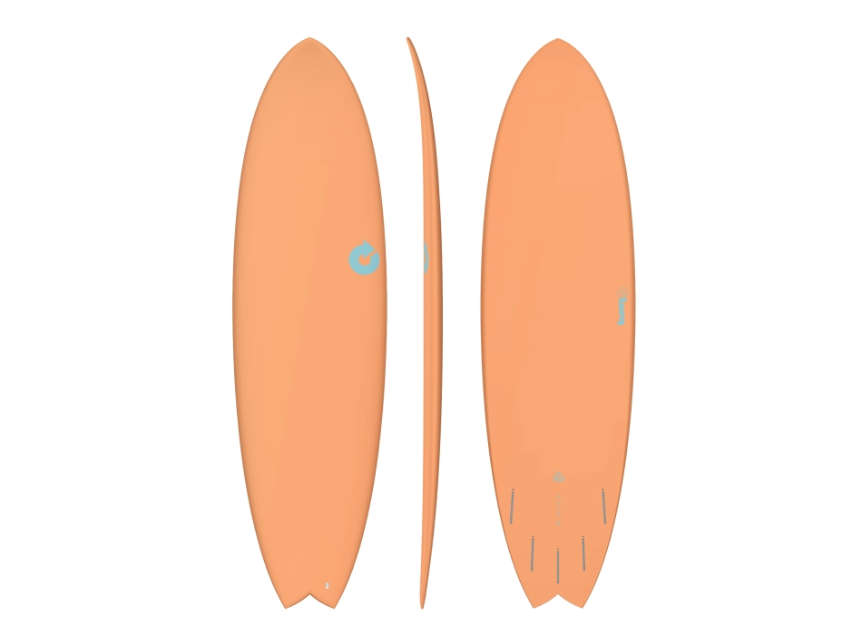 TORQ 5'11" - 7'2" TET FISH POP CORAL