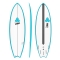 TORQ 6'2'' POD MOD X-LITE 3.0 BLUE RAIL PINLINE FUTURES