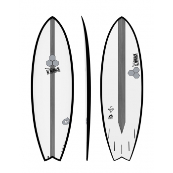 TORQ POD MOD AL MERRICK BLACK RAIL 5'6"-6'6" EPOXY