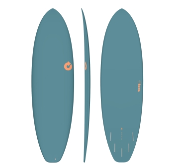 TORQ TEC 6'10" FUN BIG BOY 23 ADVANCE SHAPE PETROL