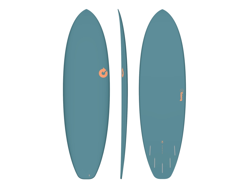 TORQ TEC 6'10" FUN BIG BOY 23 ADVANCE SHAPE PETROL