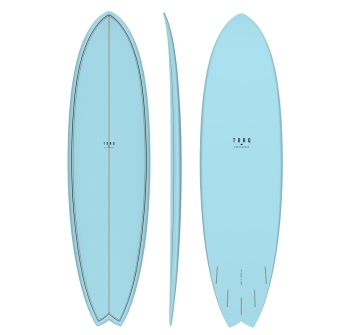 TORQ TET 7'2" FUN CLASSIC COLOR PALM BLUE