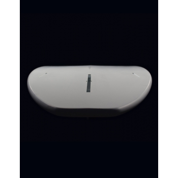 TORQ TET 8'0" LONGBOARD WHITE + PINLINE