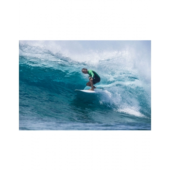 TORQ TET 8'0" LONGBOARD WHITE + PINLINE