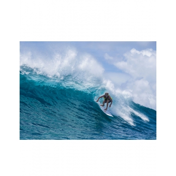 TORQ TET 8'0" LONGBOARD WHITE + PINLINE