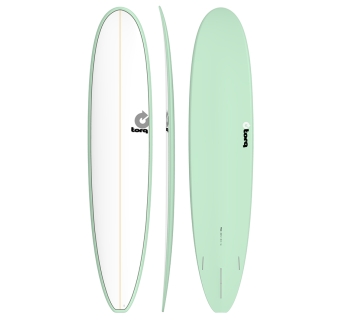 TORQ TET 9'6" LONGBOARD SEAGREEN PINLINE WHITE DECK