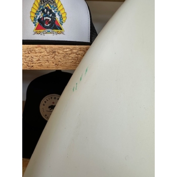 TORQ X-LITE POD MOD 5'10 AL MERRICK WHITE PINLINE EPOXY (USATA)