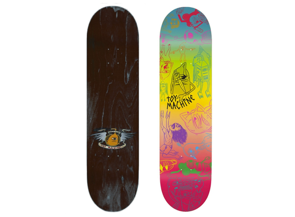 TOY MACHINE TEAM CHARACTERS II 8.0 TAVOLA SKATE