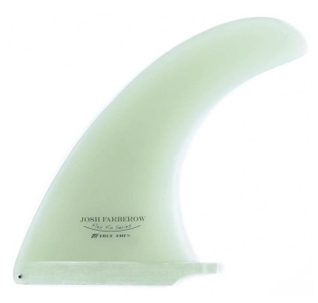 TRUE AMES 10” JOSH FARBEROW SINGLE FIN PINNA LONGBOARD FLEX CLEAR