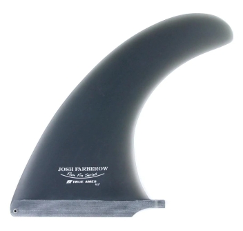 TRUE AMES 9.5” JOSH FARBEROW SINGLE FIN PINNA LONGBOARD FLEX SMOKE