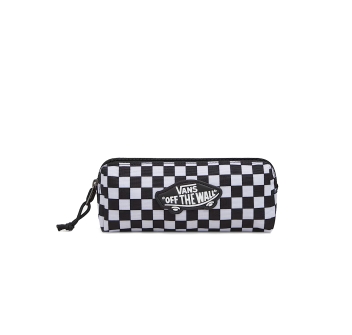 VANS ASTUCCIO OLD SKOOL CHECK WHITE BLACK
