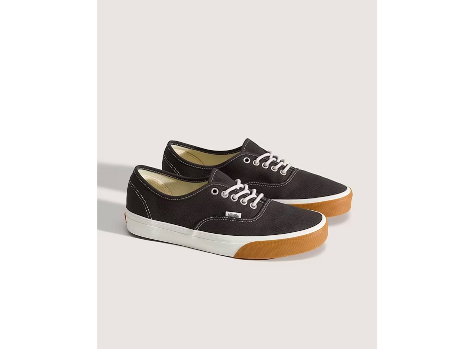 VANS AUTHENTIC GUM BUMPER BLACK