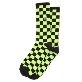 VANS CALZETTONI CHECKERBOARD CREW II SHARP GREEN BLACK
