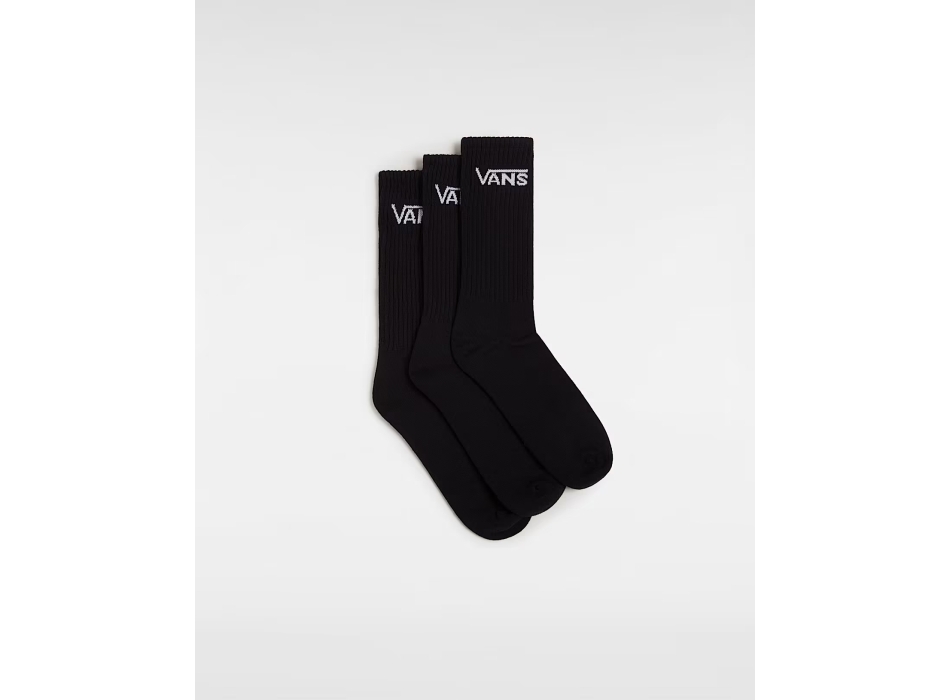 VANS CALZETTONI CLASSIC 3 PAIA BLACK