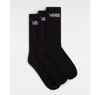 VANS CALZETTONI CLASSIC 3 PAIA BLACK