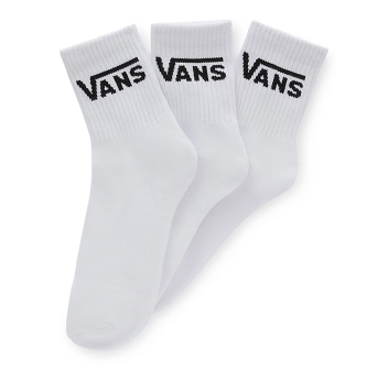 VANS CALZETTONI CLASSIC HALF 3 PAIA WHITE