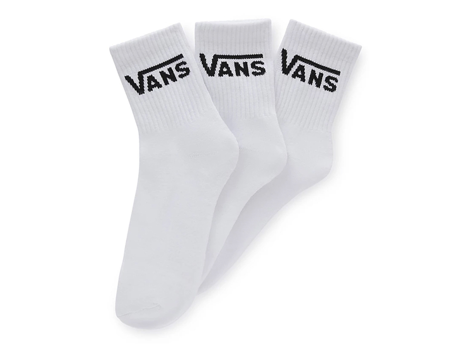 VANS CALZETTONI CLASSIC HALF 3 PAIA WHITE