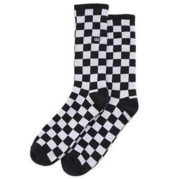 VANS CALZINI CHECKERBOARD CREW II BLACK