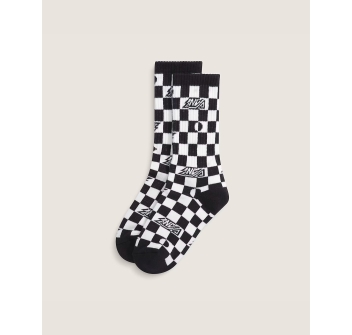 VANS CALZINI TICKER CHECKERBOARD CREW SOCKS