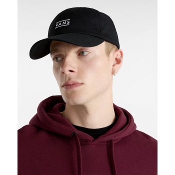 VANS CAPPELLINO JOCKEY HALF BOX CURVED BILL BLACK