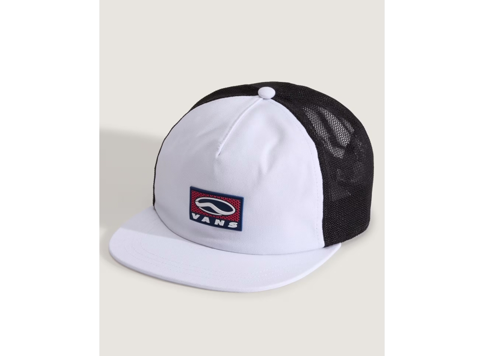 VANS CAPPELLINO SIDESTRIPE UNSTRUCTURED TRUCKER MARSHMELLOW