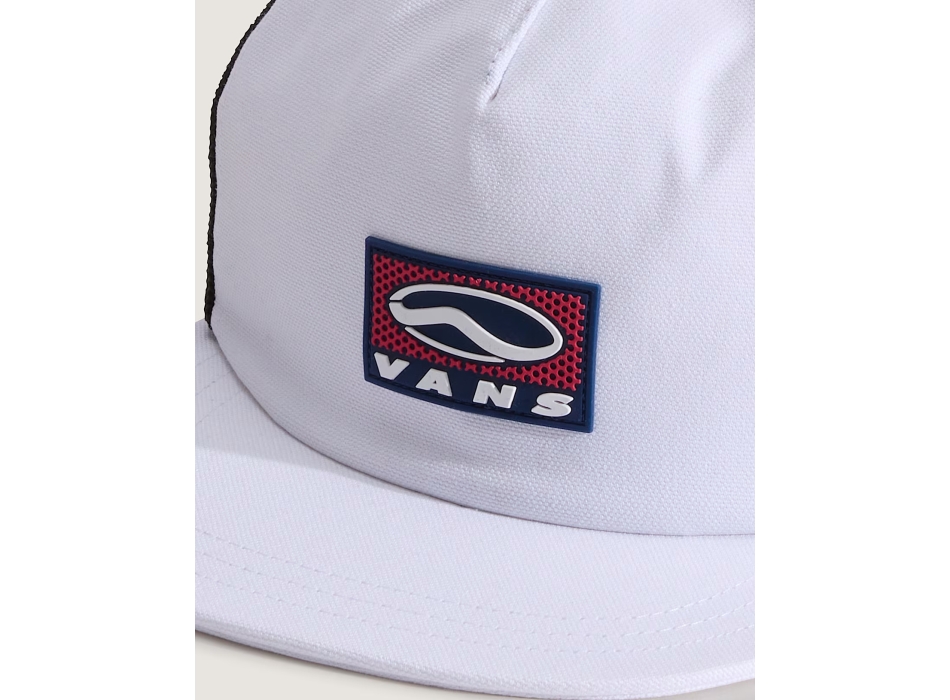 VANS CAPPELLINO SIDESTRIPE UNSTRUCTURED TRUCKER MARSHMELLOW