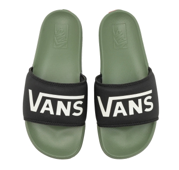 VANS CIABATTE BLACK SLIDE-ON BLACK OLIVE