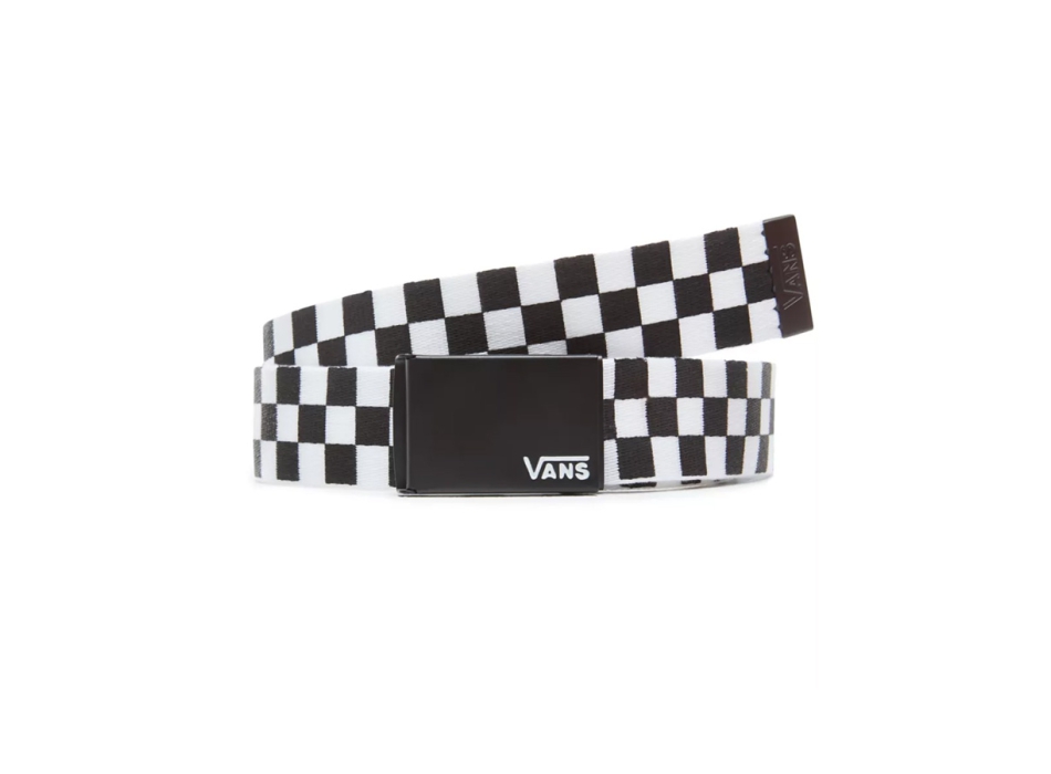 VANS CINTURA IN TESSUTO DEPPSTER II BLACK WHITE