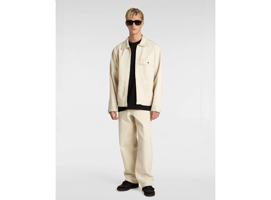 VANS LEFT CHEST LOGO T-SHIRT BLACK