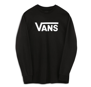 VANS MAGLIA MANICHE LUNGHE CLASSIC BLACK