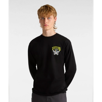 VANS MAGLIETTA A MANICHE LUNGHE SKULL SAUCER