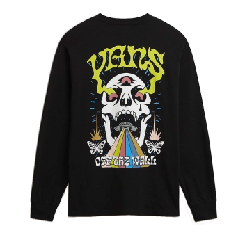 VANS MAGLIETTA A MANICHE LUNGHE SKULL SAUCER