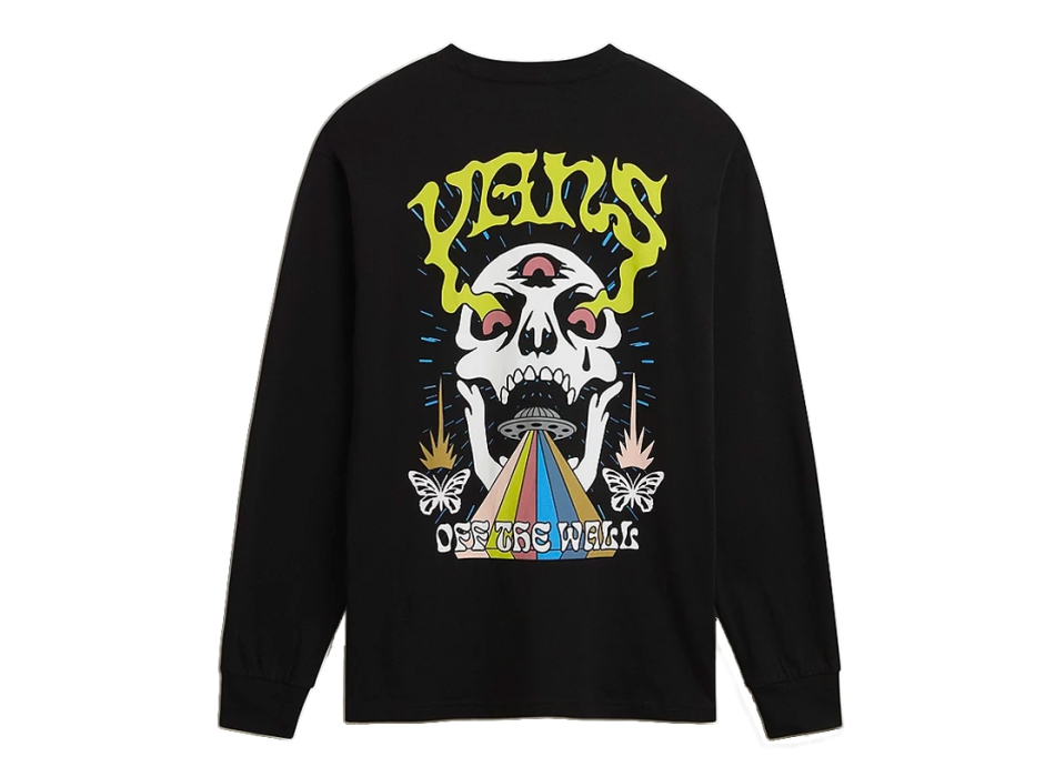 VANS MAGLIETTA A MANICHE LUNGHE SKULL SAUCER