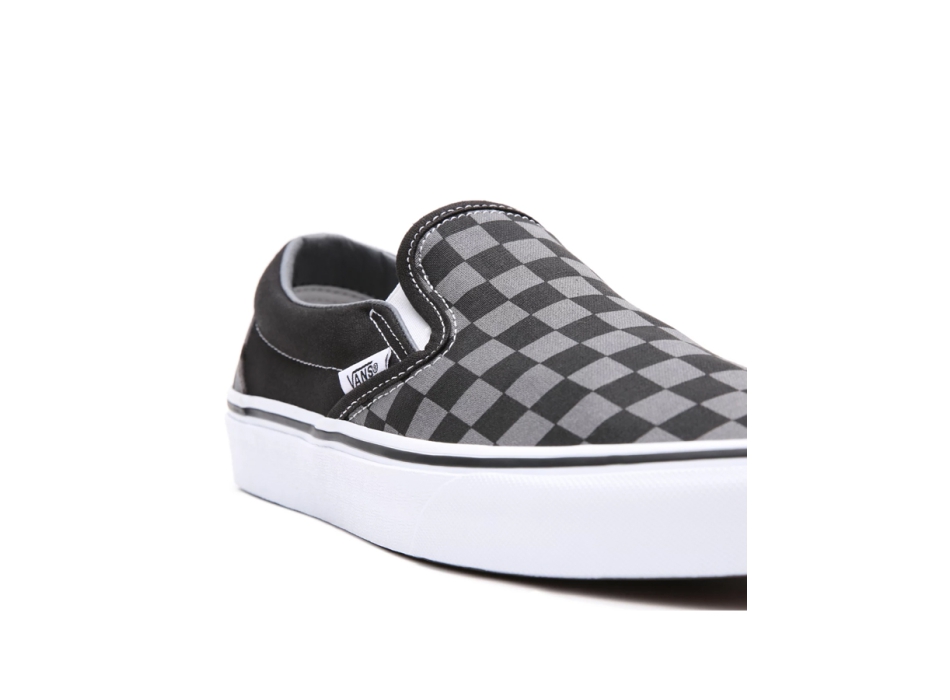 VANS SCARPE CLASSIC SLIP-ON BLACK PEWTER CHECKERBOARD