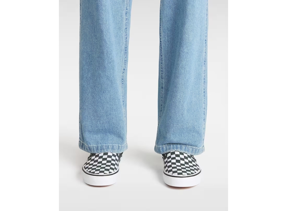 VANS SCARPE CLASSIC SLIP-ON CHECKERBOARD BLACK
