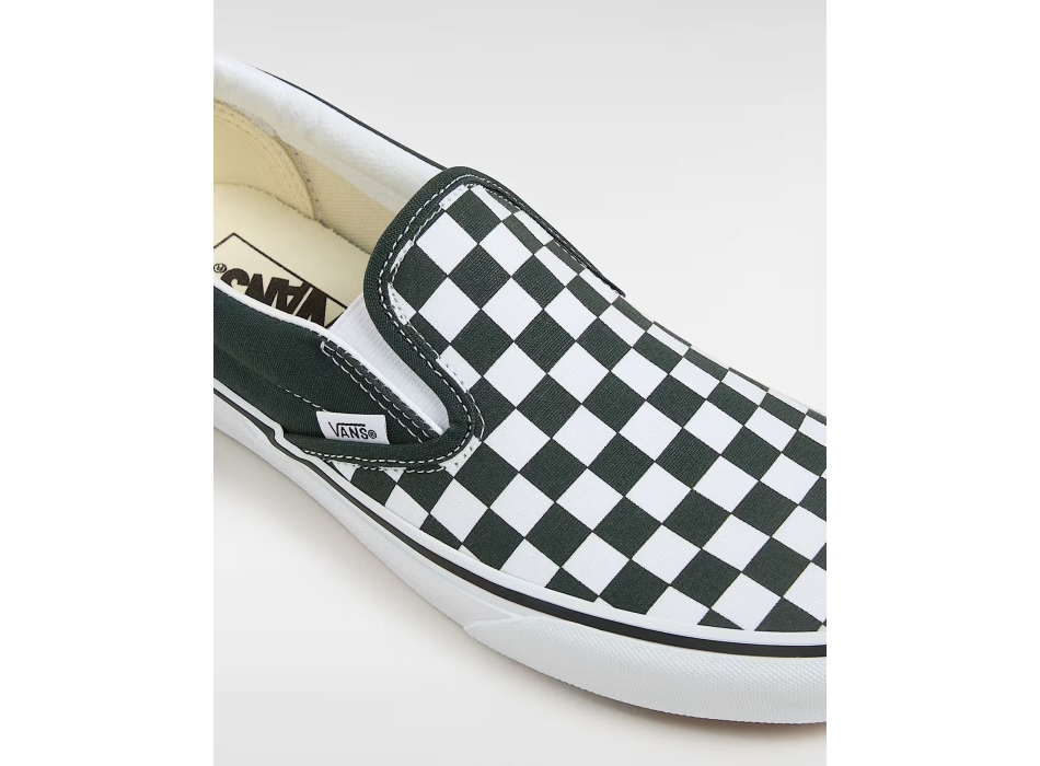 VANS SCARPE CLASSIC SLIP-ON CHECKERBOARD BLACK