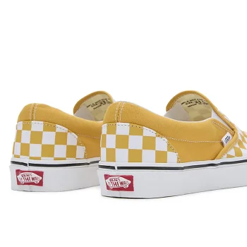 VANS SCARPE CLASSIC SLIP-ON CHECKERBOARD GOLDEN GLOW