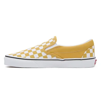 VANS SCARPE CLASSIC SLIP-ON CHECKERBOARD GOLDEN GLOW