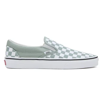 VANS SCARPE CLASSIC SLIP-ON CHECKERBOARD ICEBERG GREEN